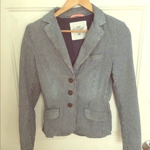 Pinstripe Blazer